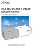 CI-218 / CI-303 / CI430