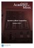 Bachelor in Music Composition. Handbook 2016/17