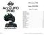American DJ. User Instructions. Accu UFO PRO. Table of Contents