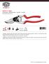 FELCO 13 - Green Pruning shear - High performance - Use with 1 or 2 hands