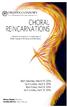 Choral Reincarnations
