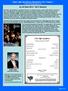 Clear Lake Symphony Newsletter Vol. 5 Issue 1 wwww.clearlakesymphony.org. An All New Season!