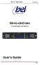 BM-A2-4SHD MKII. Ver Channel Digital Audio Monitor. User s Guide. Page 1