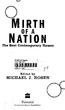 MIRTH NATION MICHAEL J. ROSEN. The Best Contemporary Humor. Perennial ^An Imprint o. Edited by. SUB GSttingen A 1381