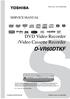 D-VR60DTKF. DVD Video Recorder /Video Cassette Recorder SERVICE MANUAL FILE NO GR