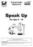 E-book Code: REAU1013. Speak Up. (For Ages 9-12)