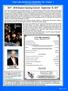 Clear Lake Symphony Newsletter Vol. 9 Issue Season Opening Concert - September 15, 2017