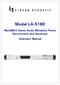 Model LA MetaMAX Series Audio Metadata Frame Synchronizer and Generator Operation Manual