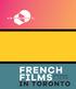 FRENCH FILMS SEPTEMBER 6 16, 2018 IN TORONTO