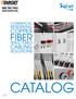CORDS & CABLE ASSEMBLIES CAT 6A patch cords FIBER OPTIC SYSTEM Plug and Play cassettes...82 Adapters...84 Floor mount racks...