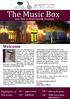 The Music Box. Highlights of this issue... Qatar Music Academy s monthly newsletter. Appreciation Gulf Music