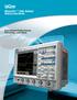 WAVEJET 300 SERIES OSCILLOSCOPES. Unmatched Performance, Portability, and Value