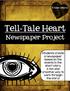 Tell-Tale Heart. Newspaper Project