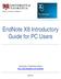 EndNote X8 Introductory Guide for PC Users. University of Tasmania Library