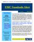 EMC Standards Alert. Timely Updates on Critical Standards. In this issue