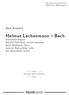 Helmut Lachenmann + Bach Ensemble Signal Rachel Calloway, mezzo-soprano Kelli Kathman, flute Lauren Radnofsky, cello Ari Streisfeld, violin