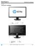 QuickSpecs. HP V214a 20.7-inch Monitor. HP V214a 20.7-inch Monitor. Overview. 1. Menu 3. Plus ( + ) 5. Power 2. Minus ( - ) 4. OK