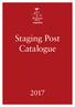 Staging Post Catalogue