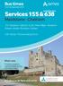 Services 155 & 638. Bus times. Maidstone - Chatham