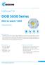 DOB 5050 Series. EdiPower III. Dim to warm 120V Datasheet. Introduction :