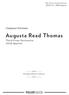 Augusta Read Thomas. Composer Portraits. Third Coast Percussion JACK Quartet. Thursday, March 5, 8:00 p.m.
