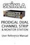 PRODIGAL DUAL CHANNEL STRIP & MONITOR STATION