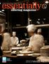 The quarterly magazine for catering professionals Media Pack