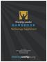 Worship Leader HANDBOOK. Technology Supplement. Kenny Lamm Senior Consultant, Worship and Music (800) ext