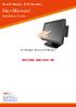 User Manual MODEL: KK1500-TR. Touch Display LCD Monitor. Installation Guide. 15 Resistive Touch LCD Monitor