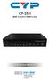 CP-255I. Multi-Format to HDMI Scaler. Operation Manual