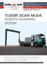TUDOR SCAN ML64 ROBOTIC SCANNING SYSTEM