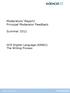 Moderators Report/ Principal Moderator Feedback. Summer GCE English Language (6EN02) The Writing Process