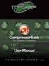 CompressorBank The Complete Compressor. User Manual. McDOWELL SIGNAL PROCESSING, LLC