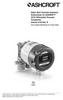 Quick Start Function Summary Instructions for ASHCROFT GC52 Differential Pressure Transmitter Version 6.03 Rev. B