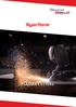 Powermax family brochure Portable air plasma cutting and gouging systems PLASMA CUTTERS