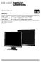 Owner's Manual. Monitors. 48 cm (19) LCD/TFT Monitor LED Backlight GML-1730M ASP AG