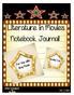 Literature in Movies. Notebook Journal. For Use With Any Movie NJ_LIM. Grades Written & Designed by Kim Smith
