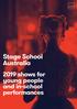 Stage School Australia shows for young people and in-school performances