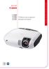 Professional projection, exceptional value LV-8300 / LV-7375 / LV-7370 / LV-7275