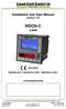 Installation and User Manual version WDOS-C Load 2014/30/EU EN55022:2010 EN :2005 EN :2007 SYSTEM IDENTIFICATION