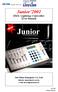 Junior 2001 DMX Lighting Controller User Manual