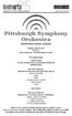 Pittsburgh Symphony Orchestra