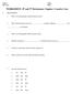 WORKSHEET: 4 th and 5 th Declensions / Supines / Locative Case