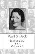 Pearl S. Buck. Between. the. Covers