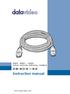 30M / 50M / 100M HDMI ACTIVE OPTICAL CABLE CB-60/61/62 Instruction manual
