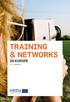 training & networks in europe st edition
