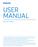 USER MANUAL PM32F-BC / PM55F-BC