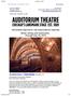 UPCOMING EVENTS AT THE AUDITORIUM THEATRE Show Listings and Information Through May 19, 2019