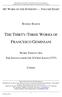 THE THIRTY-THREE WORKS OF FRANCESCO GEMINIANI