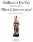 Guillaume Du Fay. Missa L homme armé. Opera Omnia 03/05. Edited by Alejandro Enrique Planchart